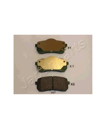 Japanparts Колодки дисковые задние