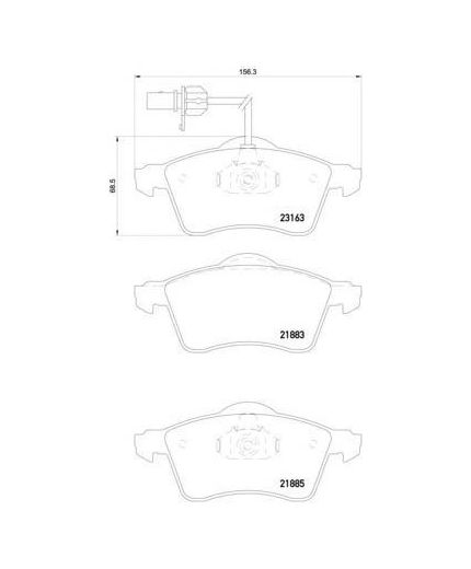 Textar Колодки дисковые передние Фото 2