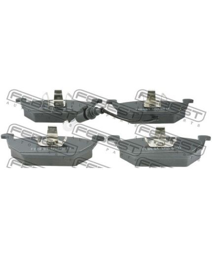 FEBEST Колодки дисковые передние