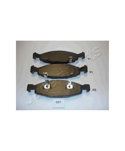 Japanparts Колодки дисковые передние