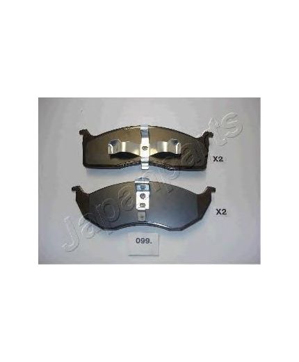 Japanparts Колодки дисковые передние