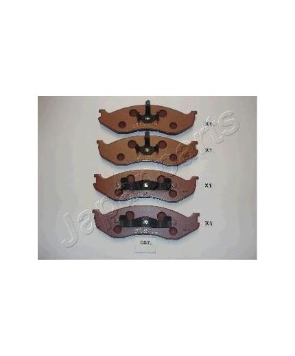 Japanparts Колодки дисковые передние