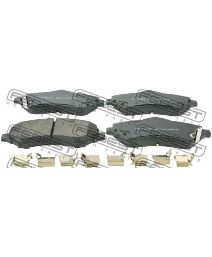 FEBEST Колодки дисковые передние