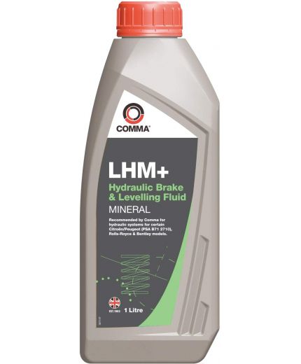 Гидравлическое масло COMMA зеленая LHM+ 1л