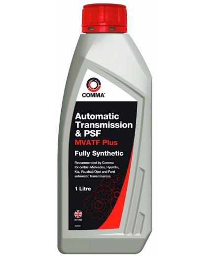 Трансмиссионное масло COMMA MVATF Plus 1л