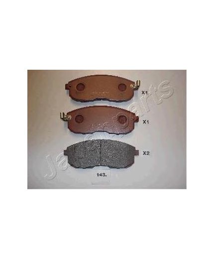 Japanparts Колодки дисковые передние