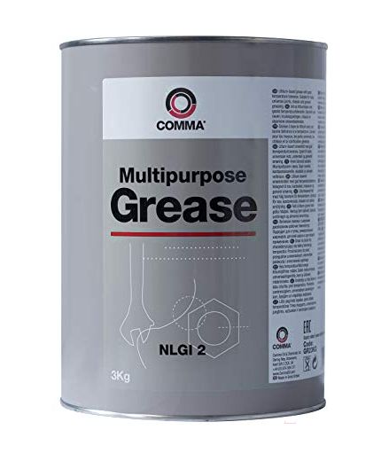 Смазка COMMA Многоцелевая литиевая водостойкая NLGI 2 3кг