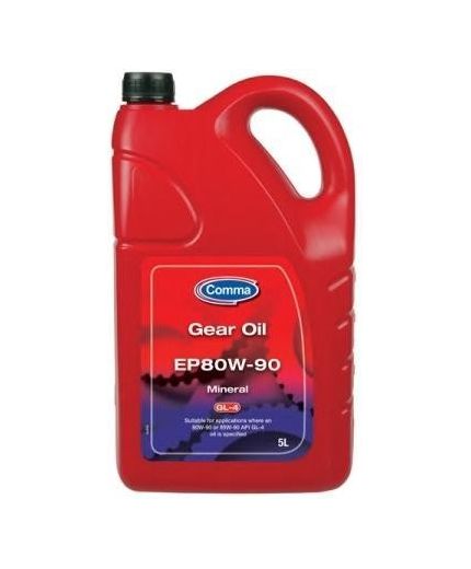 Трансмиссионное масло COMMA EP80W-90 GL-5 5л Фото 2