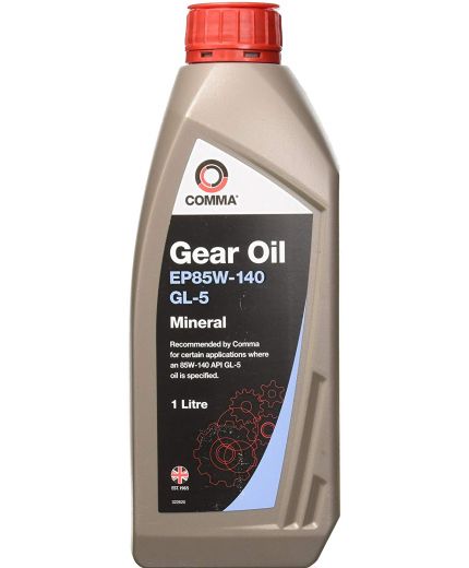 Трансмиссионное масло COMMA GEAR OIL EP 85W-140 1л