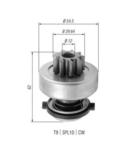 Magneti Marelli Бендикс стартера