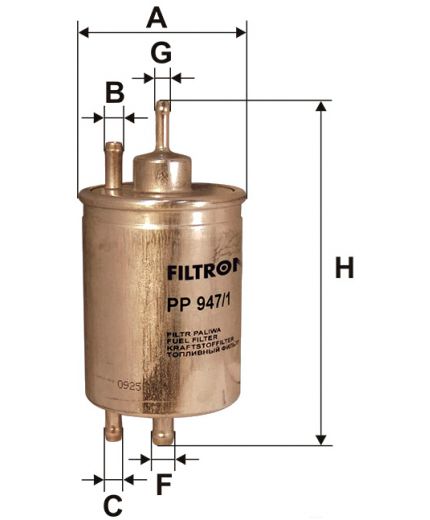 FILTRON Фильтр топливный Фото 3