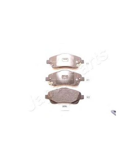 Japanparts Колодки дисковые передние