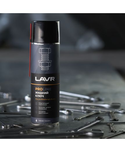 Смазка LAVR силиконовая LAVR SERVICE SILICONE SPRAY 650мл Фото 3