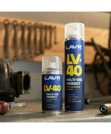 Смазка LAVR многоцелевая LV-40 LAVR 210 мл Фото 8