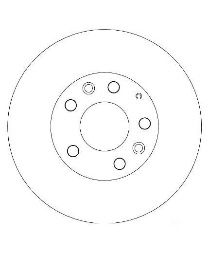 TRW Тормозной диск передний