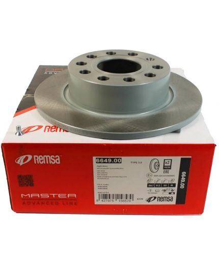 REMSA Тормозной диск задний Фото 3
