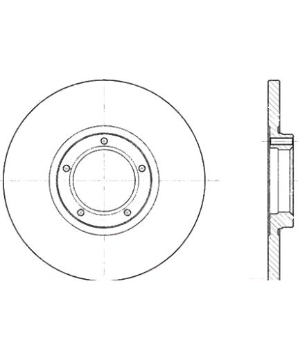 Stellox Тормозной диск передний Фото 2