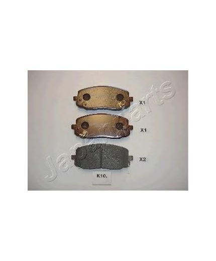 Japanparts Колодки дисковые передние