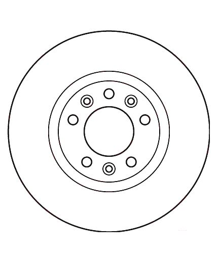 TRW Тормозной диск передний Фото 2