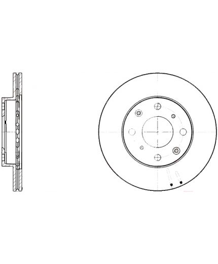 BREMBO Тормозной диск передний Фото 4