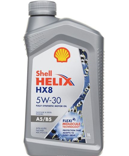 Моторное масло SHELL Helix HX8 A5/B5 5W-30 1л