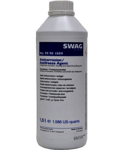 Антифриз SWAG BLUE концентрат синий G11 1,5л Фото 2