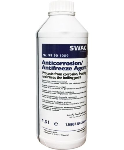 Антифриз SWAG BLUE концентрат синий G11 1,5л Фото 3