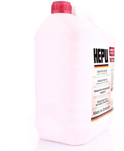 Антифриз HEPU RED концентрат красный G12 -40°C 5л Фото 5