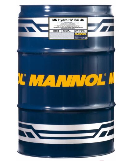 Гидравлическое масло MANNOL Hydro HV 46 208л