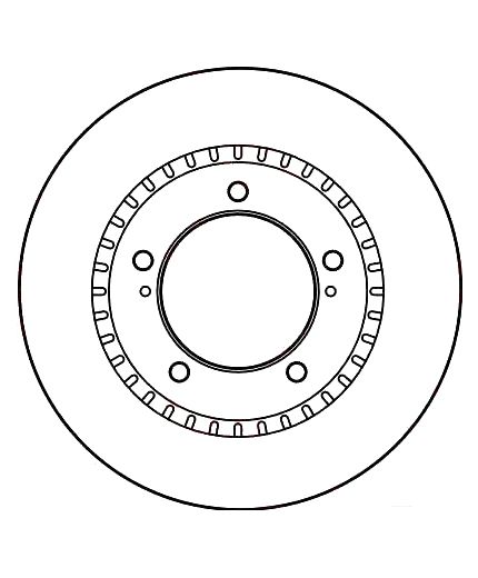 TRW Тормозной диск передний Фото 2