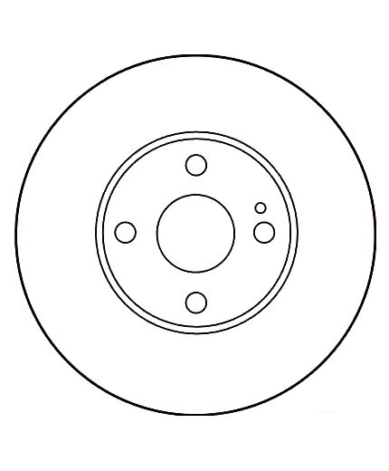 TRW Тормозной диск передний Фото 2