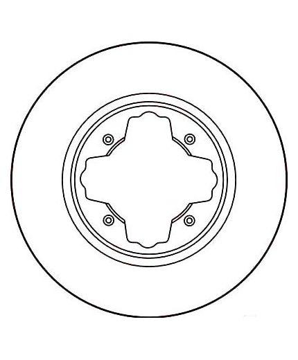 TRW Тормозной диск передний Фото 2