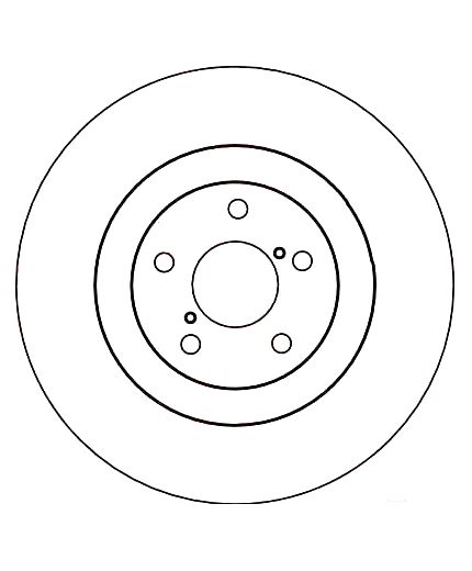 TRW Тормозной диск передний Фото 2