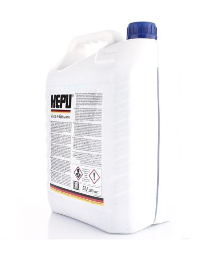 Антифриз HEPU BLUE концентрат синий G11 -40°C 5л Фото 4