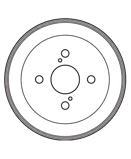 TRW Тормозной барабан Фото 2