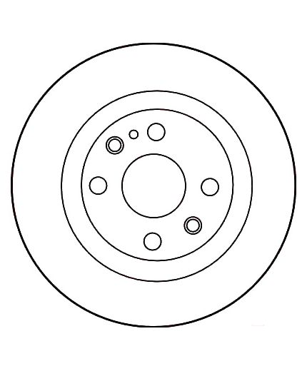 TRW Тормозной диск