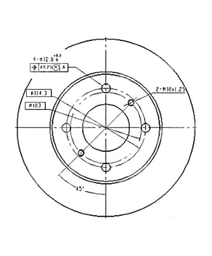 Patron Тормозной диск Фото 2