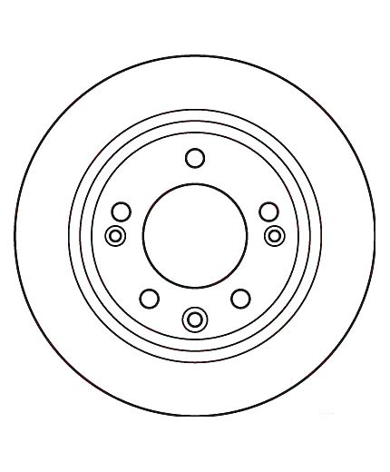 TRW Тормозной диск Фото 2