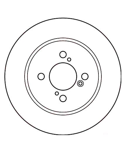 TRW Тормозной диск Фото 2