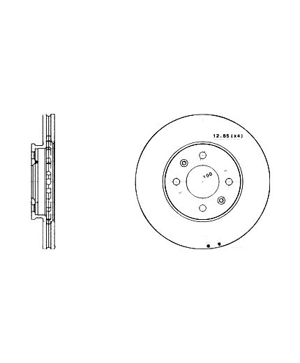 Hyundai/Kia Тормозной диск