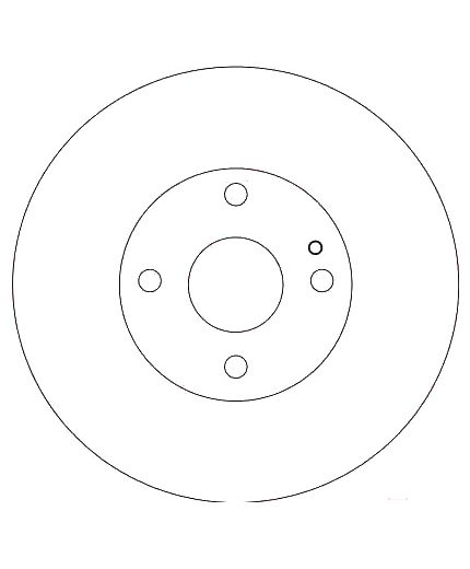 TRW Тормозной диск