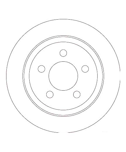 TRW Тормозной диск