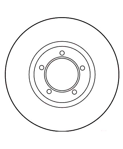 TRW Тормозной диск