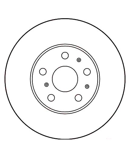 TRW Тормозной диск Фото 2