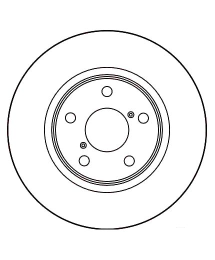 TRW Тормозной диск Фото 2