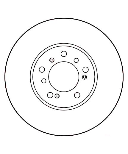 TRW Тормозной диск Фото 2
