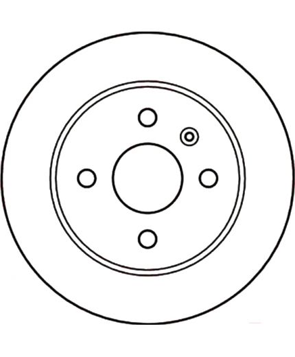 TRW Тормозной диск Фото 2