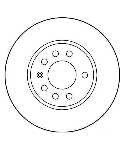 TRW Тормозной диск Фото 2