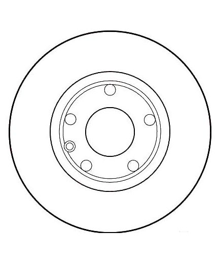 TRW Тормозной диск передний