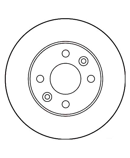 TRW Тормозной диск Фото 2
